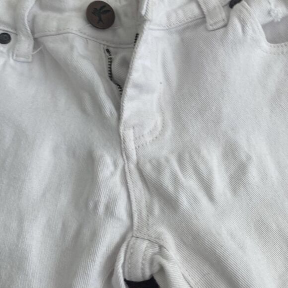 A11 Women's One Teaspoon Freebird 2 Distressed Zip Ankle Jeans Fair Condition 25 - Picture 8 of 14